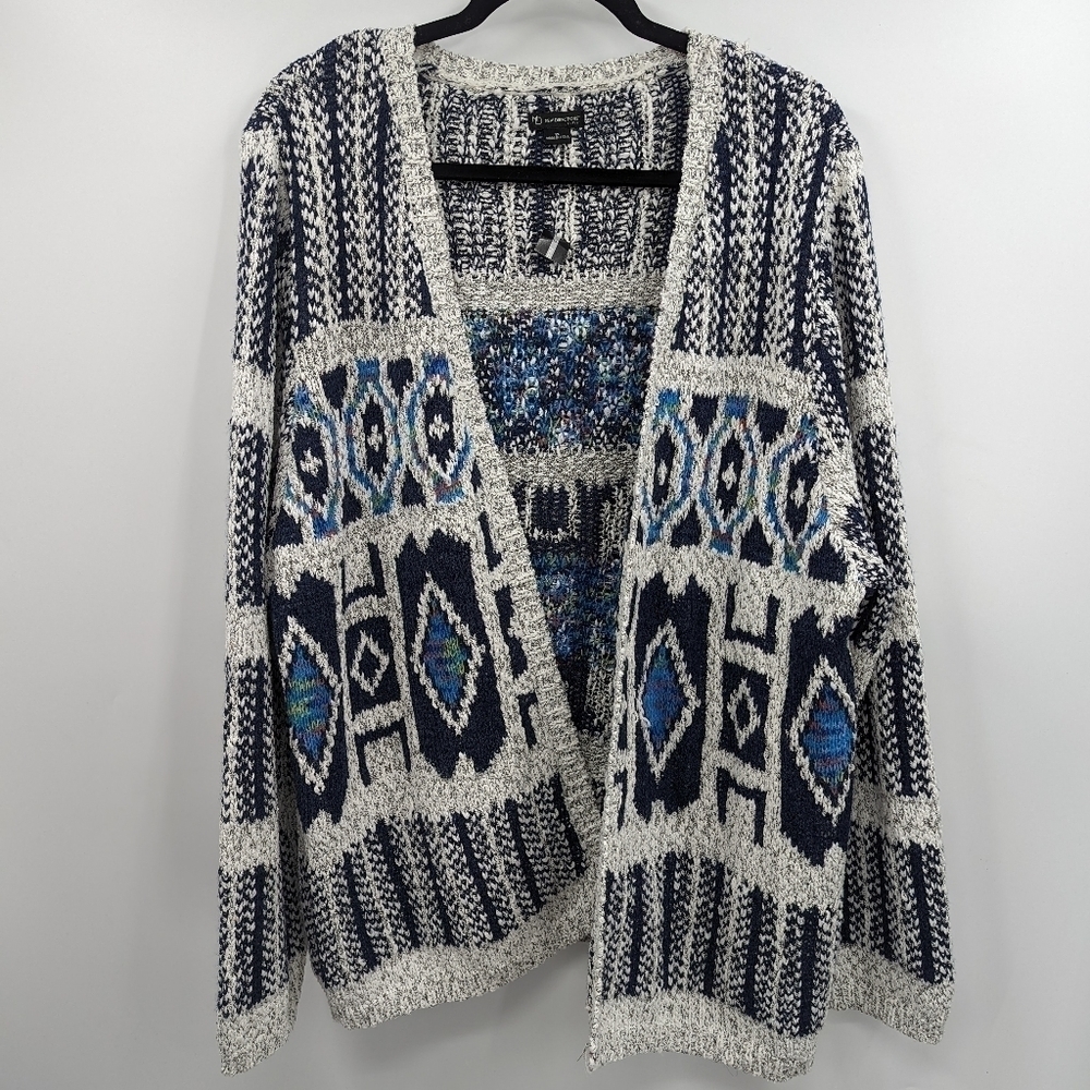NWOT NEW DIRECTIONS Open Front Cardigan Sweater